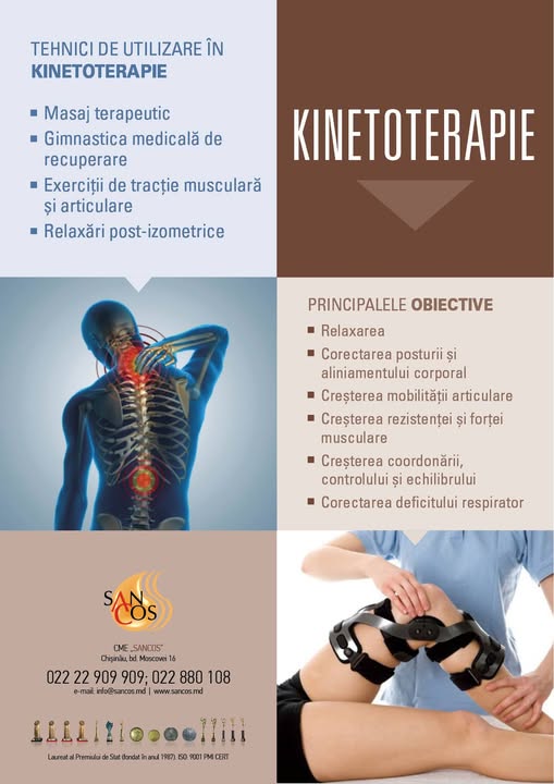 Terapia prin mișcare disponibilă acum și la Clinica SANCOS!