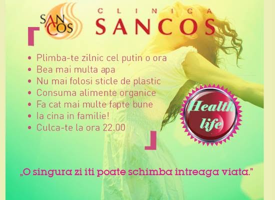 Clinica ~SANCOS~ vă aduce provocarea de la mijloc de săptămână!
