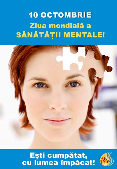 Astăzi este Ziua Mondială a Sănătății Mintale. Estimările Organizației Mondiale a Sănătății arată…