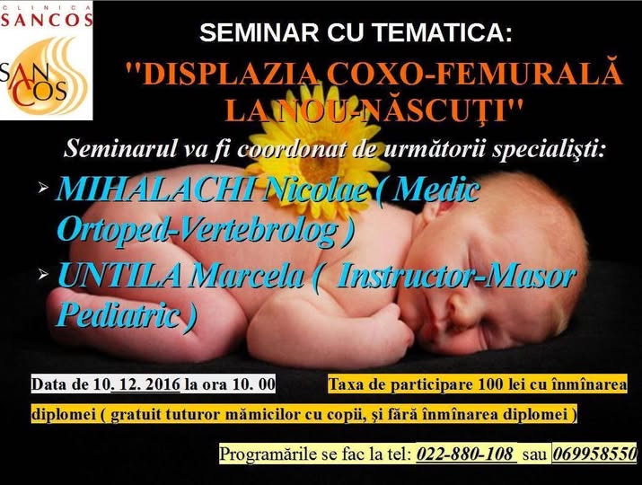 Invităm toți doritorii la seminarul informativ cu tematica