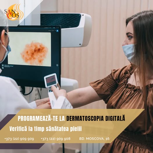 Doar în luna august, dermatoscopia digitala este la 🔴 -𝟓𝟎% 𝐫𝐞𝐝𝐮𝐜𝐞𝐫𝐞.