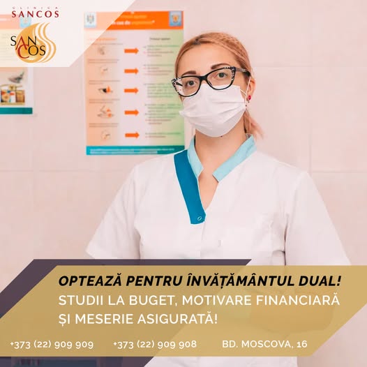 Devino asistent medical în baza învățământului dual!