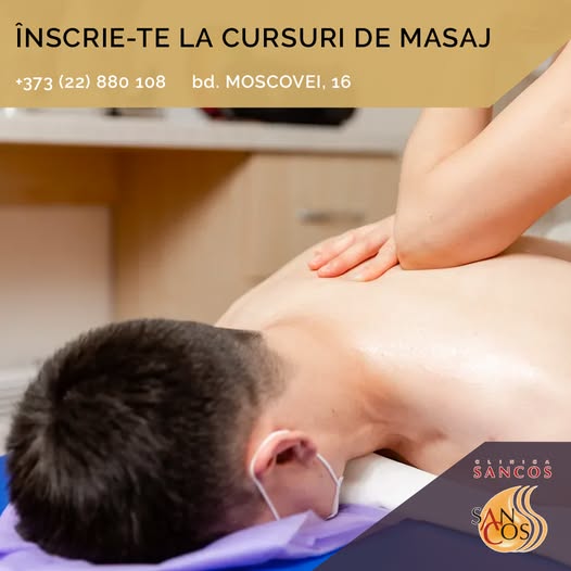 Devino specialist în masaj! Clinica Sancos desfășoară cursuri profesionale de masaj. Alături de…