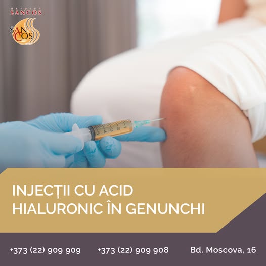 ✅Acidul hialuronic este un component natural al lichidului sinovial, ce lubrifiază articulația…