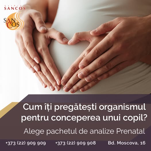 ✅Pachetul de analize Prenatal este perfect pentru femeile care urmează să conceapă un copil.