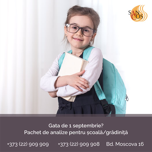Vă pregătiți copilul de școală sau grădiniță? Mergeți la învățat cu toate analizele în regulă.…