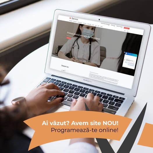 De astăzi, la Sancos te poți programa online.