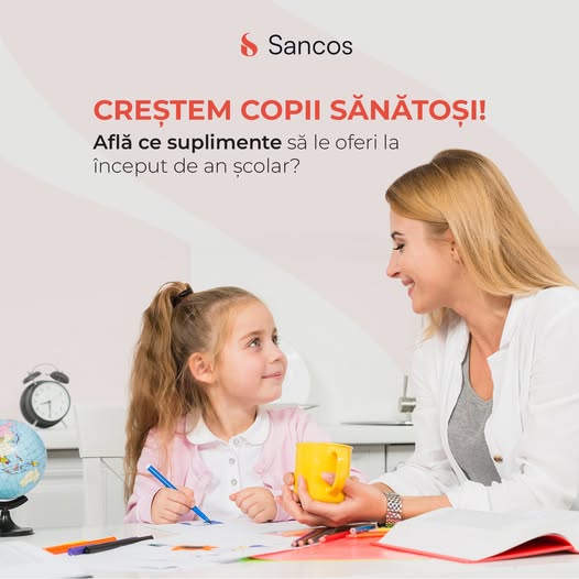 👦 Aflați în plină creștere, organismul copiilor noștri, ca să funcționeze la capacitate maximă…
