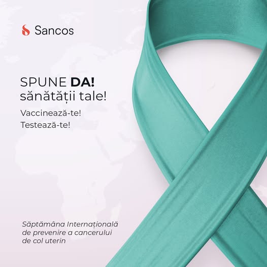 🌸Astăzi, la Clinica Sancos, aducem în prim-plan o temă crucială: prevenirea cancerului de col…
