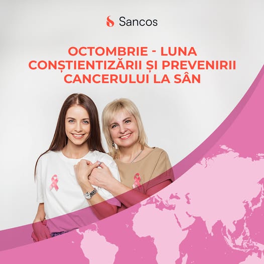 Luna octombrie este dedicată conștientizării cancerului la sân, maladie care afectează milioane de…