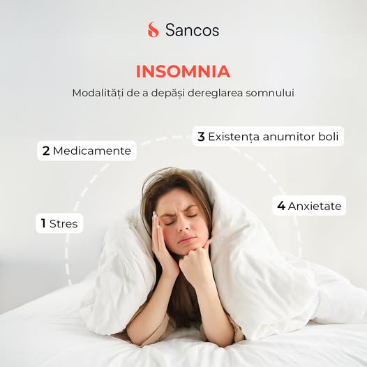 😴Insomnia poate afecta semnificativ calitatea vieții.