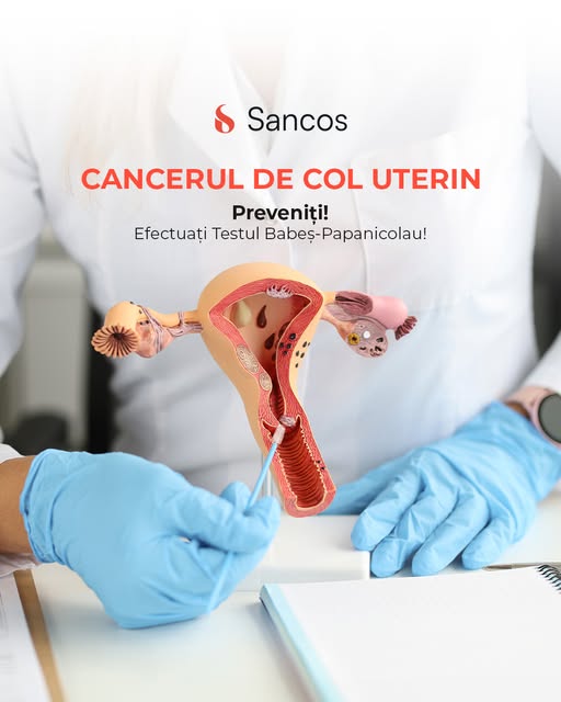 Cancerul de col uterin poate fi prevenit! 🎗️
