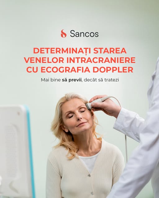 🧠Sănătatea creierului depinde de un flux sangvin optim, iar ecografia Doppler a vaselor…