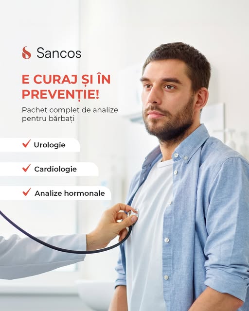 🧔‍♂️ Există încă ideea că bărbații au o sănătate de fier, spre deosebire de femei. E un stereotip…