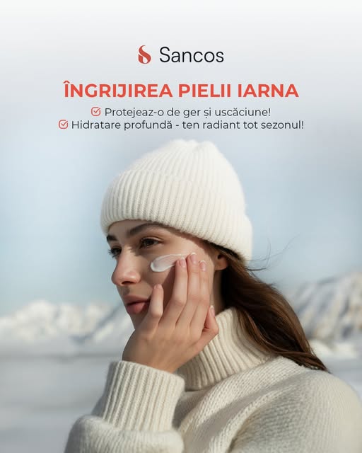 ❄️ Iarna, pielea are nevoie de o îngrijire specială.