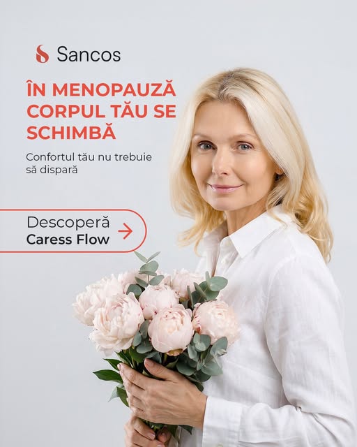 Menopauza nu e sfârșitul confortului — e începutul unei noi griji față de tine. 💙