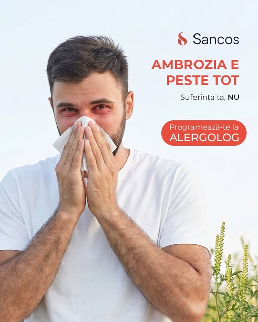 Strănuți, lăcrimezi, nu poți respira liber? Sezonul de ambrozie e deja aici. 🌾