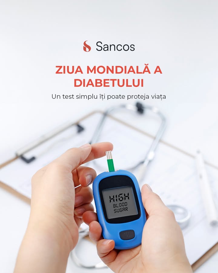 💙 14 noiembrie – Ziua Mondială a Diabetului Un simplu test poate preveni compl