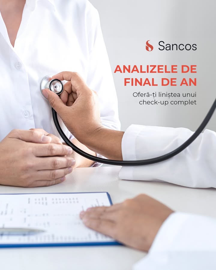 🩺 Înainte de sărbători, oferă-ți liniștea unui check-up complet. Un set de anal